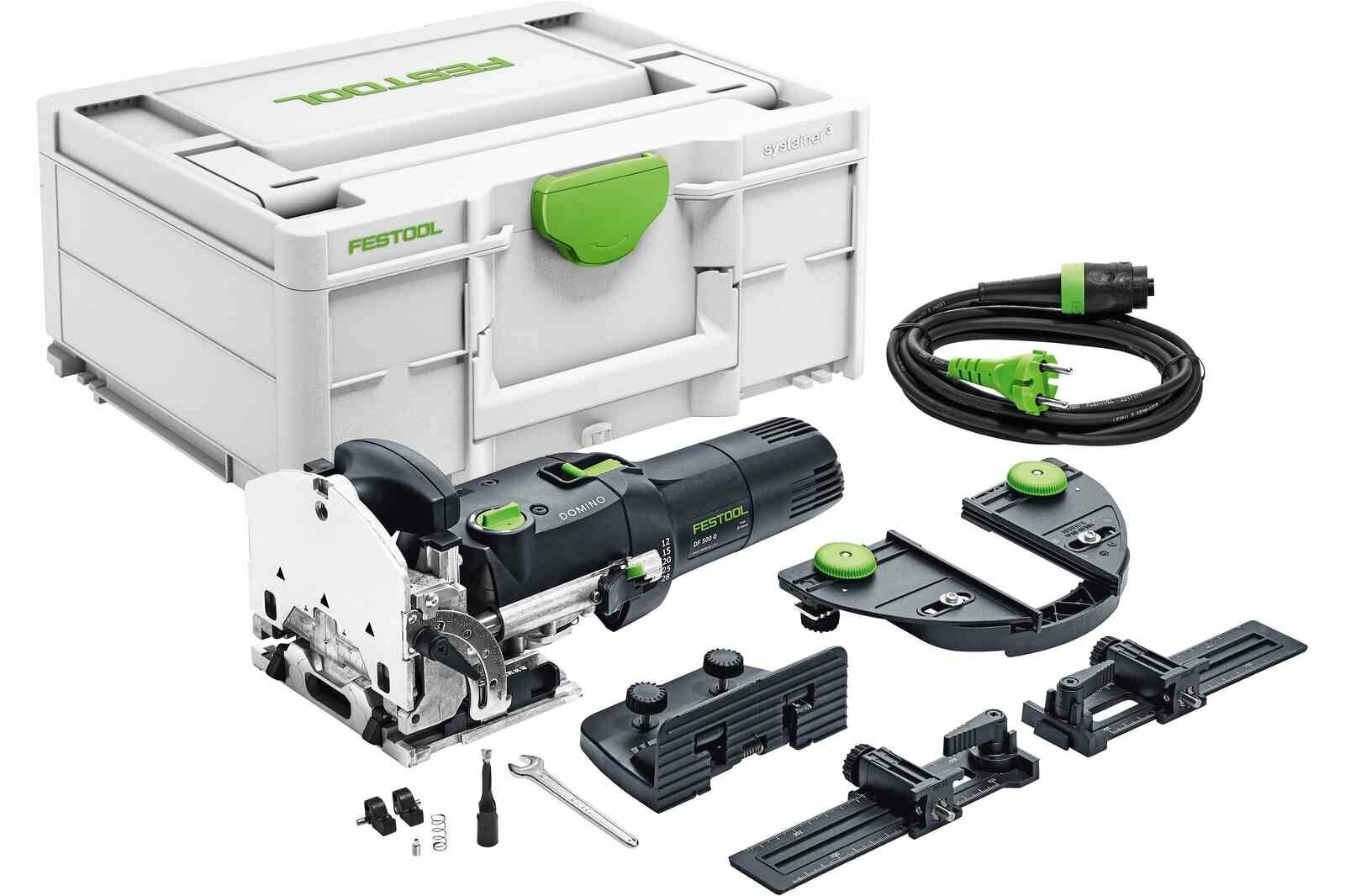 Фрезер для дюбельных соединений Festool DOMINO DF 500 Q-Set 576420