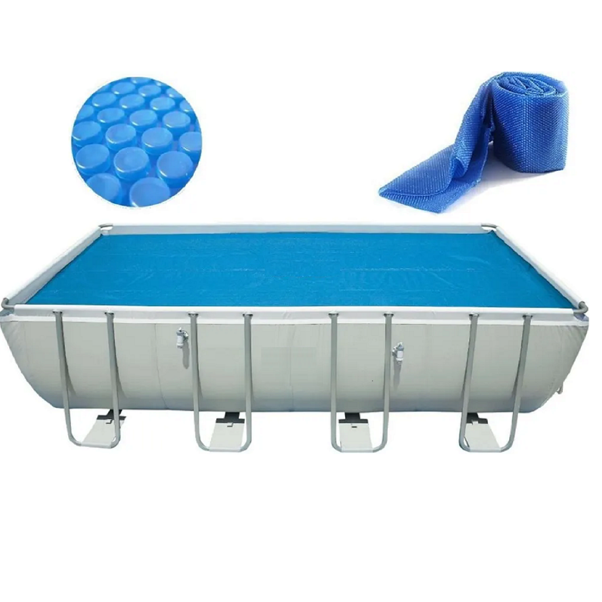 Покрывало - тент пленка для бассейна Bestway Solar Pool Cover 412 х 201 см, 404 х 201 см 58240