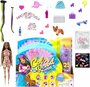 Кукла Игровой набор с куклой Барби Barbie Color Reveal с темно-синими волосами и 25 сюрпризами