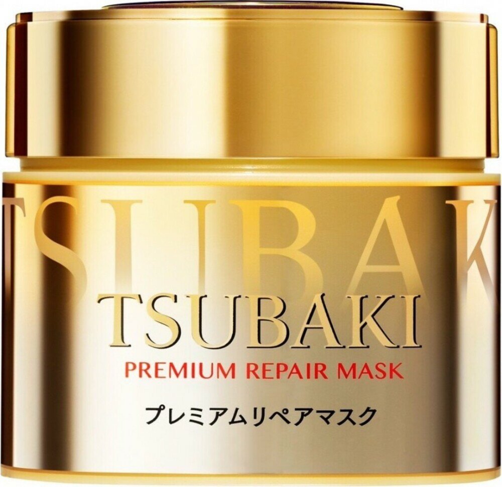 Shiseido Tsubaki Восстанавливающая маска для волос Premium Repair, 180 мл, банка