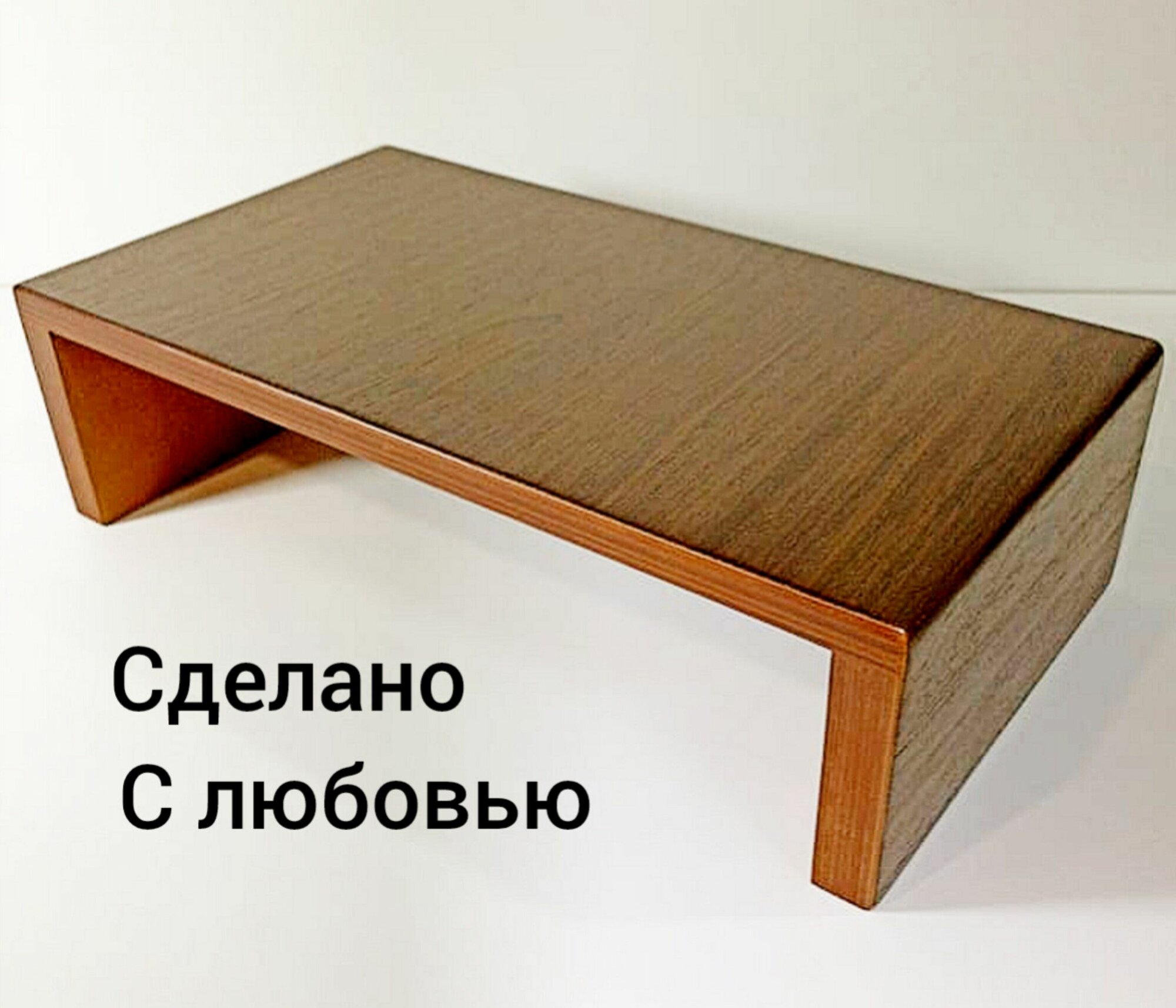 фото Подставка под ноги "орех античный" 380х200х100 3штуки