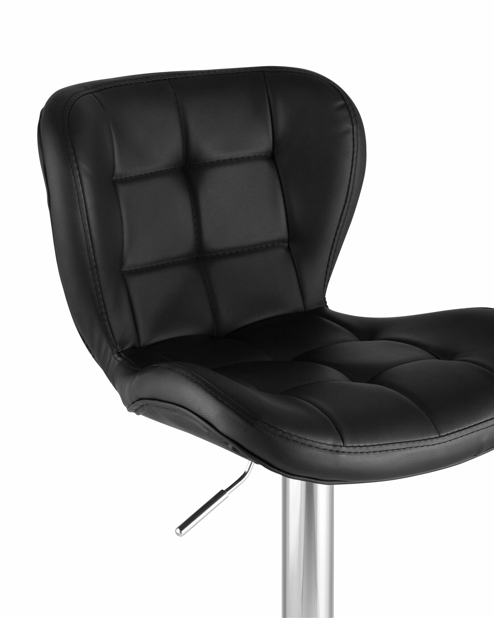 Барный стул Stool Group PORSCHE BLACK, черный/серебро Hoff - фото №12