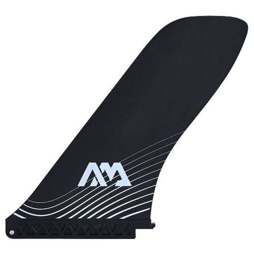 плавник для сап борда aqua marina fiberglass racing fin for race elite us box Плавник SAFS гоночный для SUP-доски Aqua Marina Racing Fin с логотипом AM черный (B0303931)