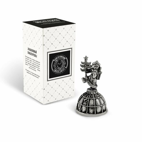 Колокольчик сувенирный Снегурочка никелированный 868₽