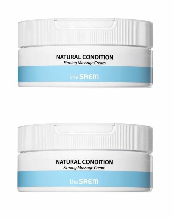 THE SAEM Крем массажный укрепляющий Natural Condition Firming Massage Cream, 200 мл - 2 штуки
