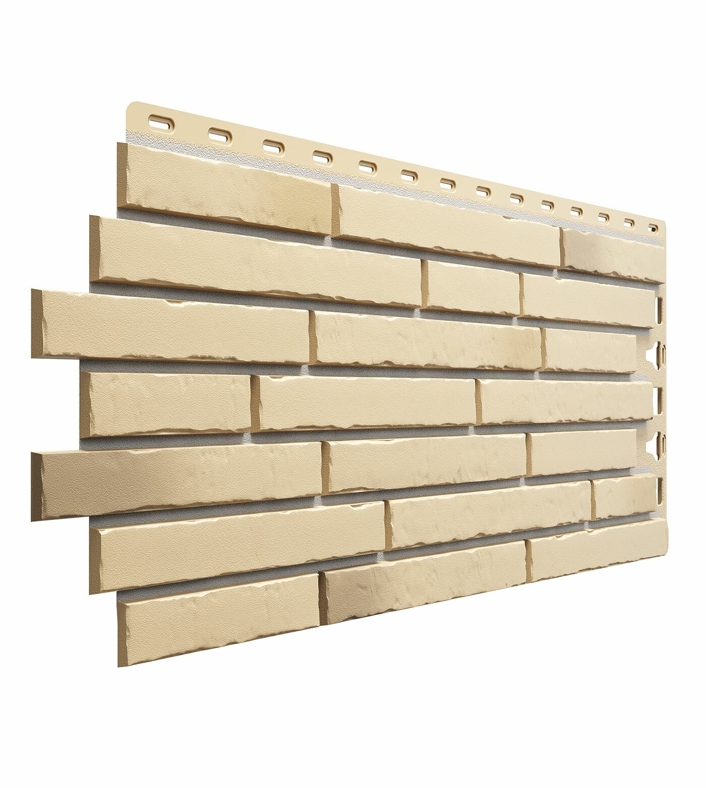 Фасадная панель из ПВХ Docke Premium, KLINKER (Кирпич), Каракумы