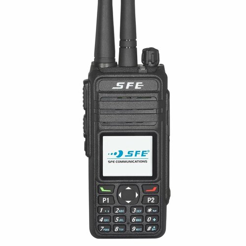 Портативная цифро-аналоговая радиостанция SFE SE800D DMRLTE 136-174 МГц 2600 мАч 15 Вт ЗУ 2080000₽