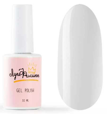 фото ЛУИ филипп, Гель-лак WHITE, белый, 10 г