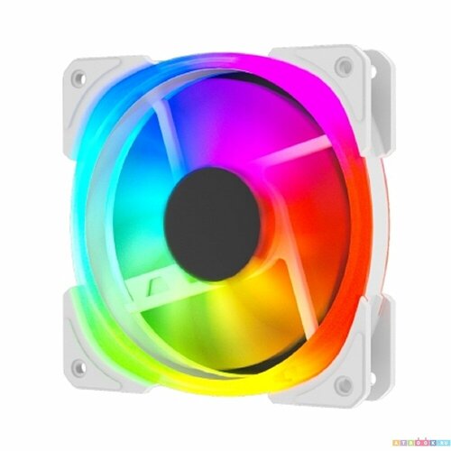 Powercase CM21-14W ARGB Вентилятор - CM21_14_ARGB_WT