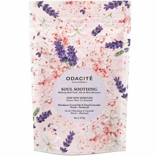 Odacite Успокаивающая расслабляющая соль для ванн 227 г 5991₽