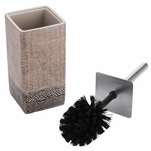 Гарнитур для туалета VITARTA Proxima полирезин коричневый 3729₽