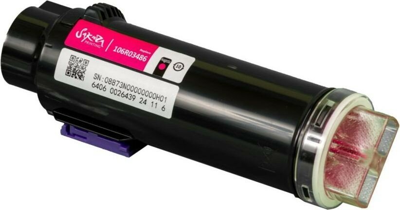 Картридж SAKURA 106R03486 для Xerox Phaser 6510N/ 6510DN/ 6510DNI, WC 6515N/ 6515DN/ 6515DNI, пурпурный, 2400 к. Sakura Printing - фото №2