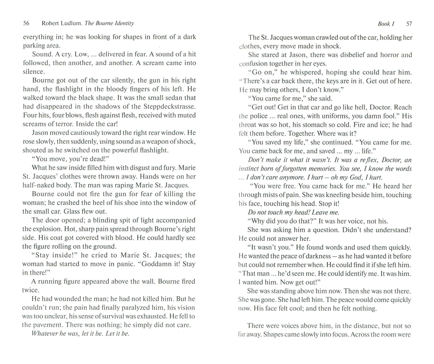 The Bourne Identity = Идентификация Борна. Книга для чтения на английском языке. Intermediate - фото №2