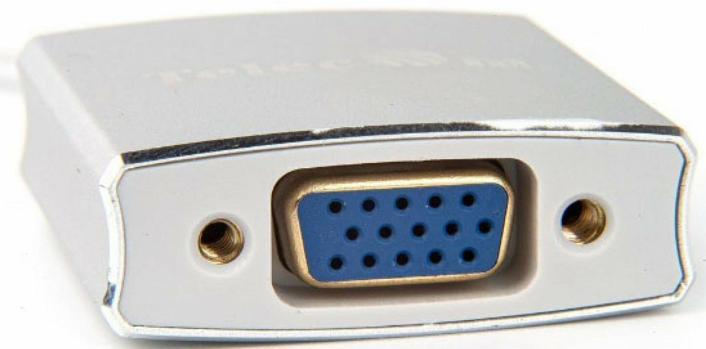 Кабель-адаптер USB3.1 Type-Cm --> VGA(f), Telecom - фото №16
