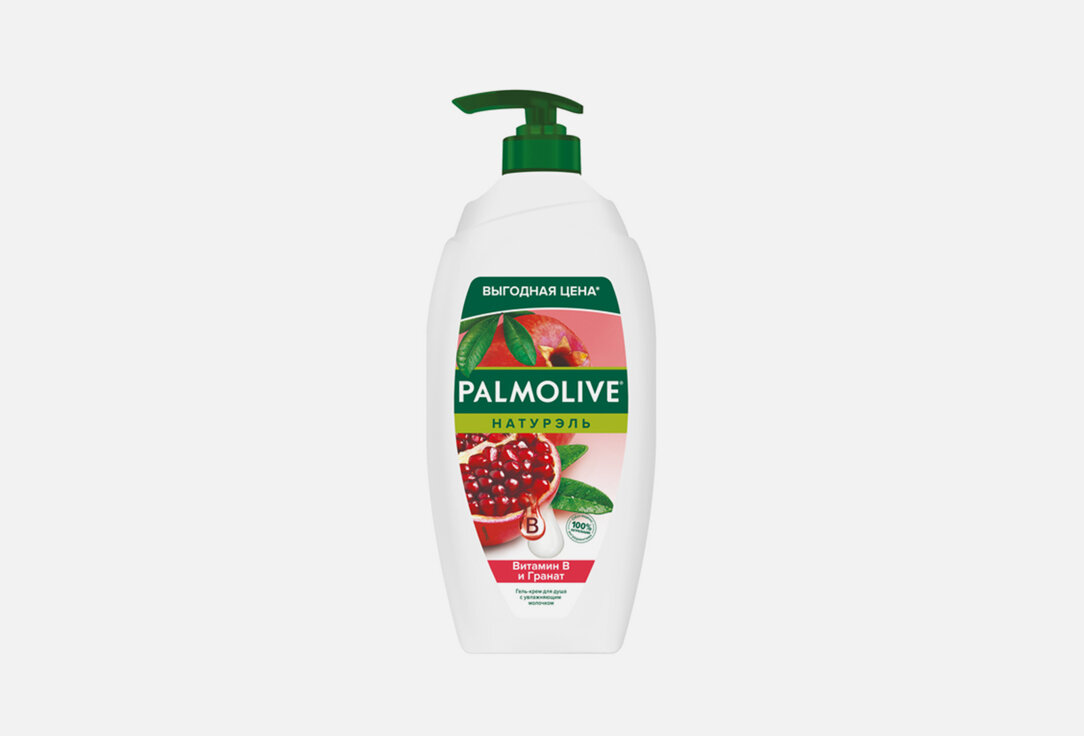 Гель-крем для душа Palmolive, SG PALMOLIVE Naturals Vitamin B & Pomegranate 750ml 750мл