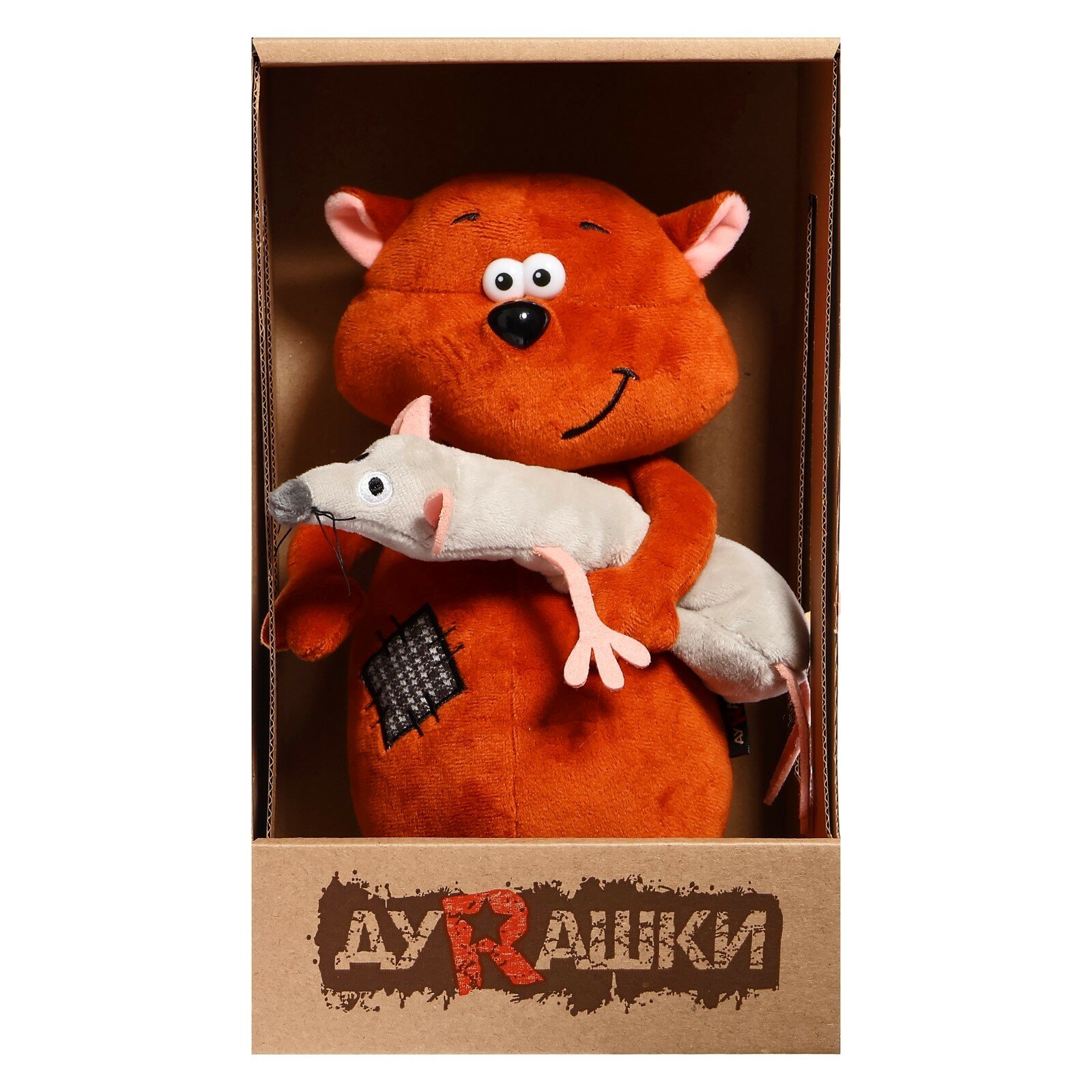 Мягкая игрушка ДуRашки Котэ Mouse в коробке, 25 см - фото №11