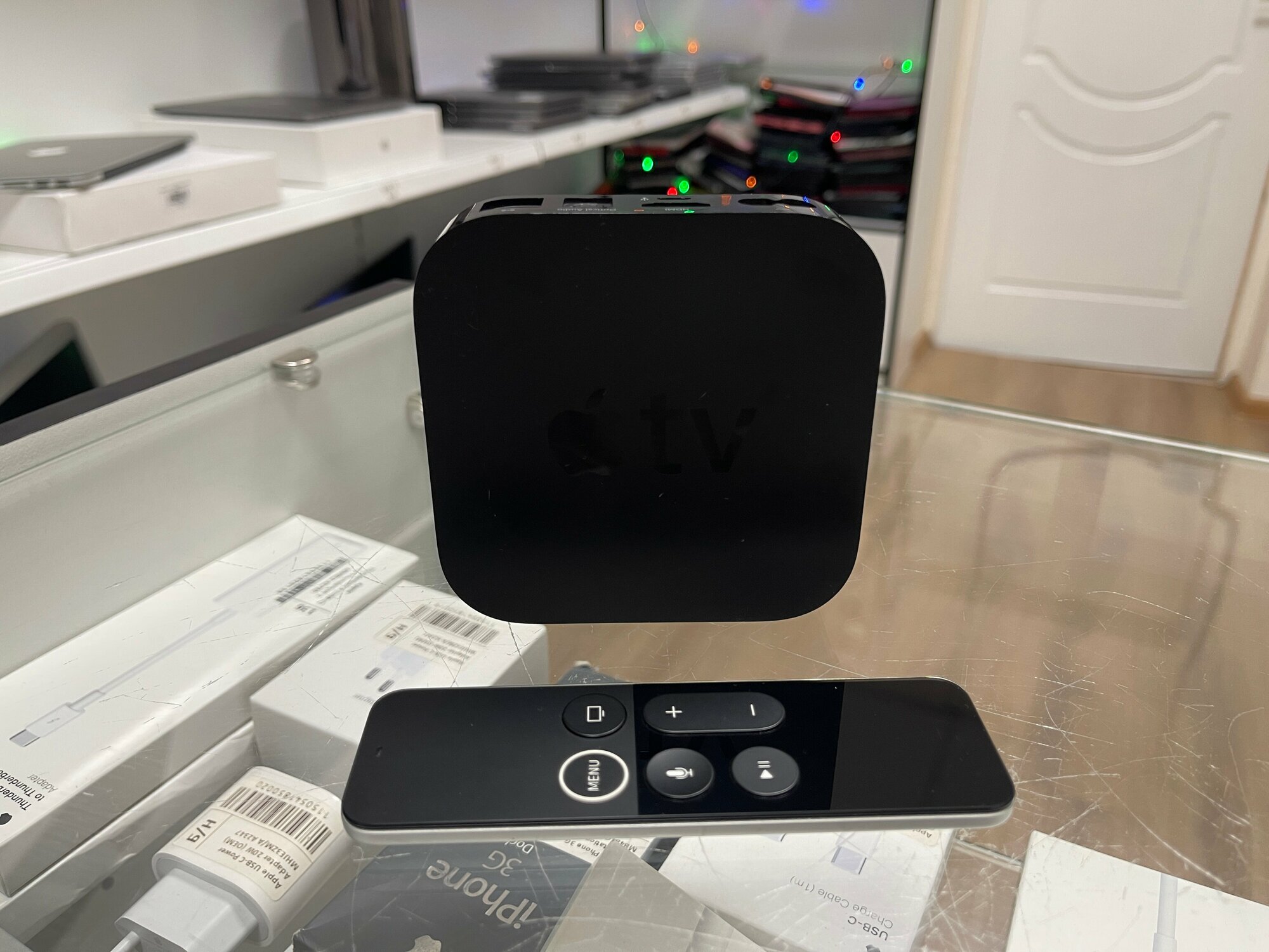 Медиаплеер Apple TV 4K 32GB RU, черный, A1842 (MQD22RS/A) — купить