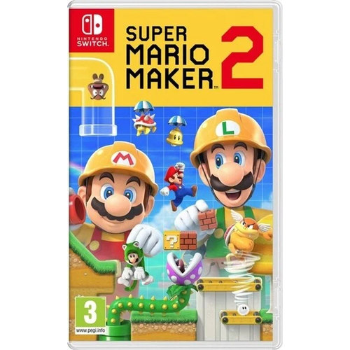 Игра Super Mario Maker 2 для Nintendo Switch картридж 5450₽
