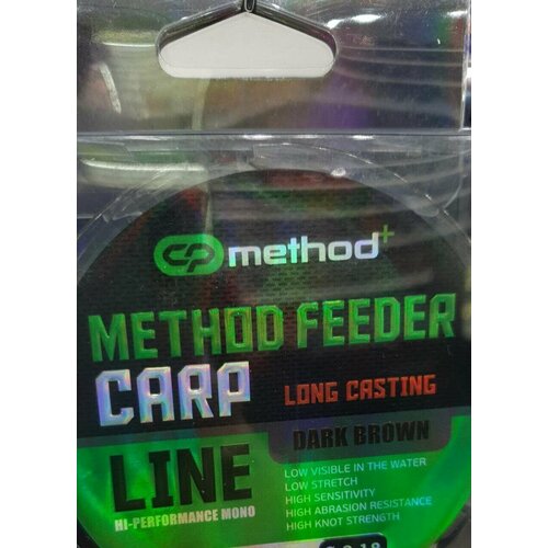 CARP PRO Леска Methodplus Method Feeder Carp 300м 0,25мм леска carp pro blackpool method feeder carp 300м 0 40мм