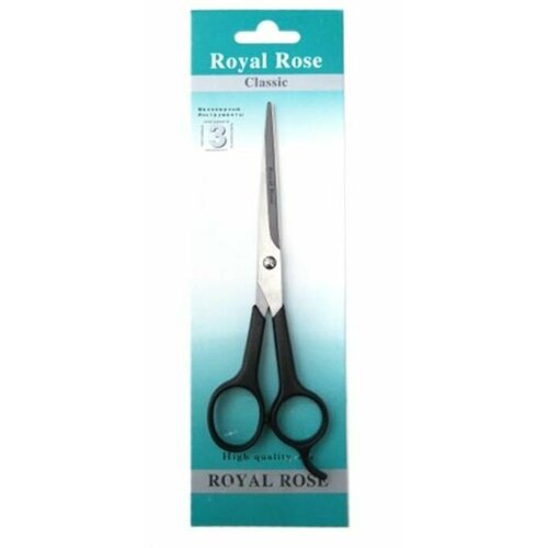 Royal Rose Ножницы парикмахерские, с пластиковыми ручками, 175 мм