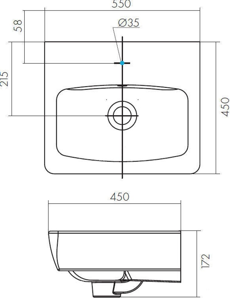 Раковина Santek Нео 55 1WH302185