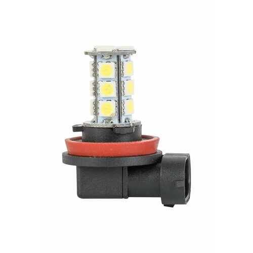 Автомобильная светодиодная лампа H11/H16-18SMD (ПТФ/ ДХО) 5000K 12V (1 шт.)