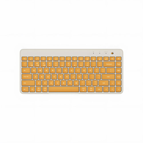 Беспроводная клавиатура Xiaomi английская раскладка желтый оранжевый 2000₽