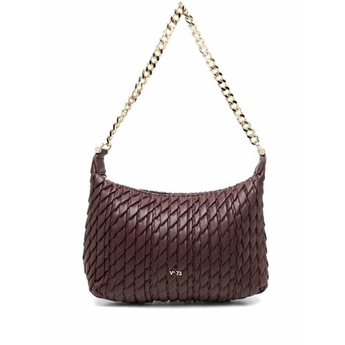 Сумка V°73, фактура стеганая, красный