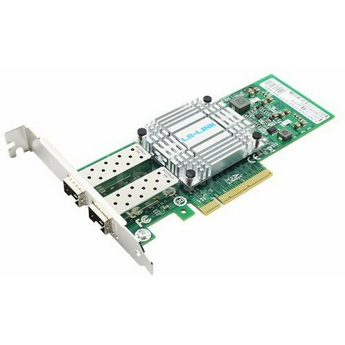 Cетевая карта Dual SFP+ Port 10 Gigabit Ethernet Server Adapter, 2 x SFP+ (SFP+Cage), Intel 82599ES, PCI-E v2.0 (5.0GT/s)x8