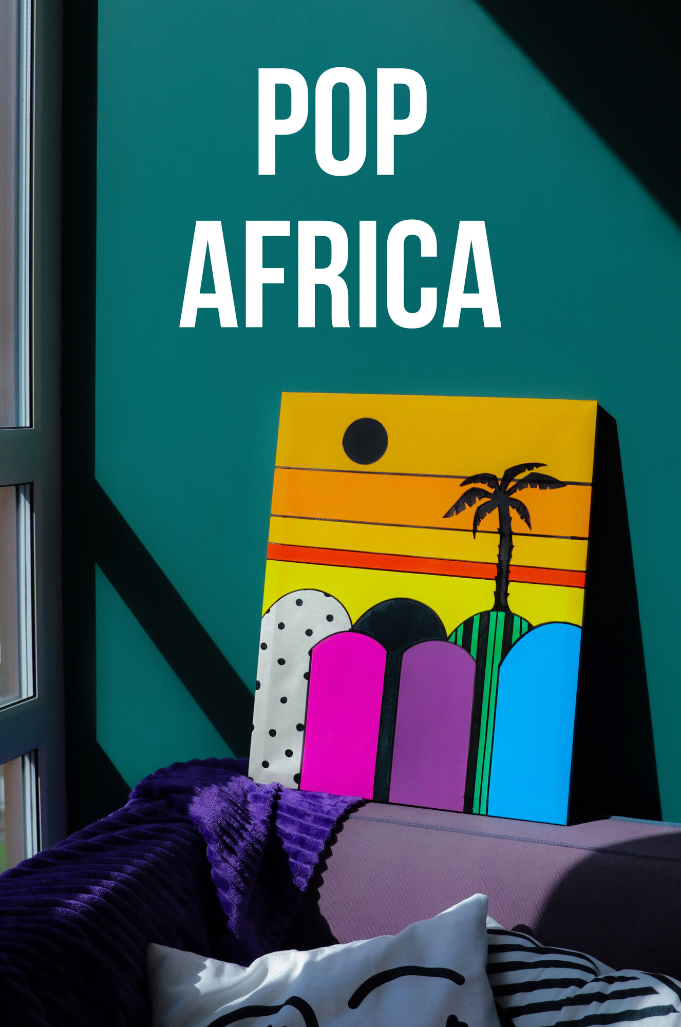 Картина "Pop-Africa" от Nareiko, размер 40 x 50 см