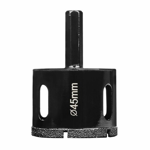 Коронка алмазная по плитке и керамограниту DLT CERAMIC 45 мм