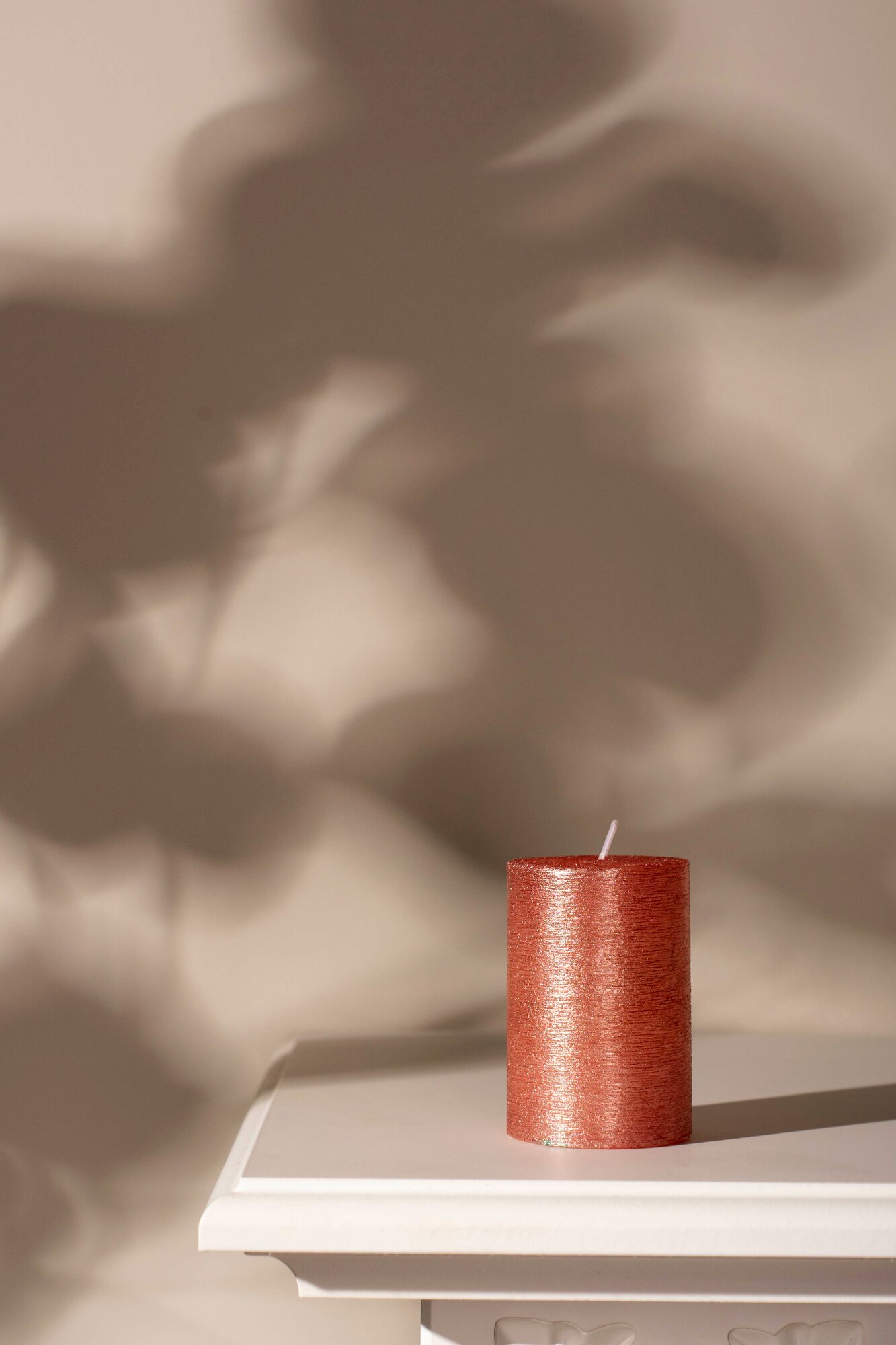 фото Свеча столбик "Glitter" 5х7,5см, 18 часов горения