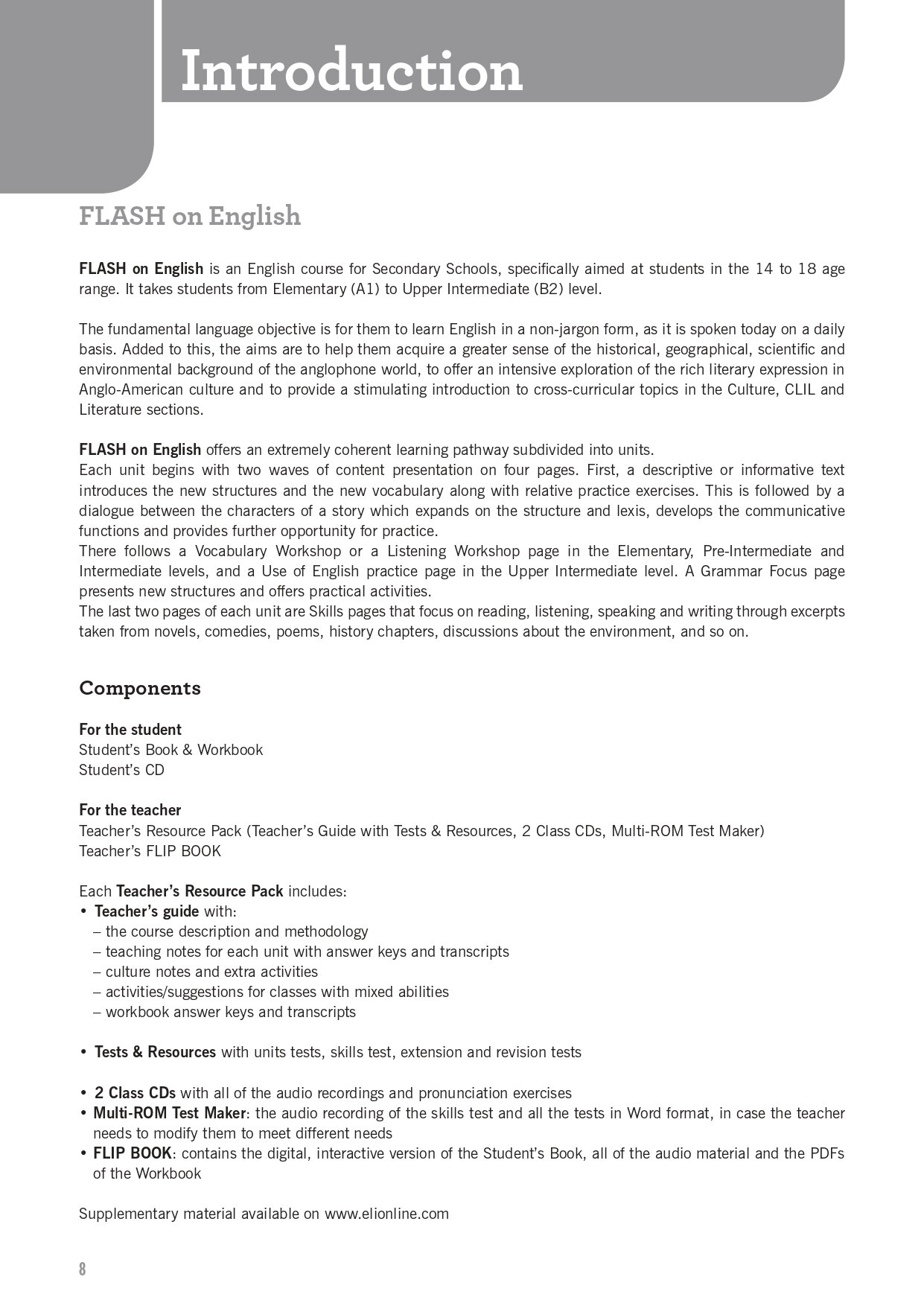 Книга FLASH on English Upper-Intermediate Teacher's Book + CD/CD-ROM - фото №7