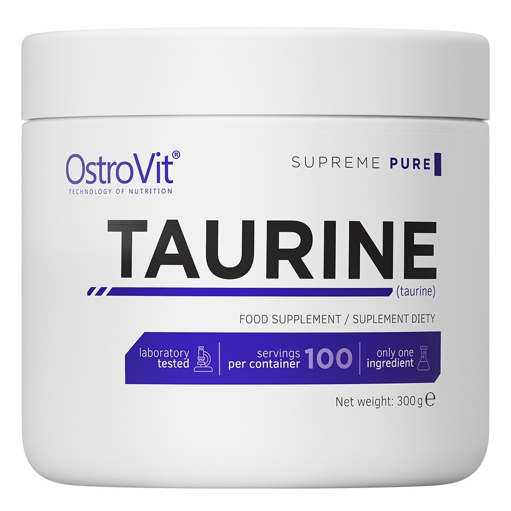 Taurine, 300 г, Unflavored / Без вкусовых добавок