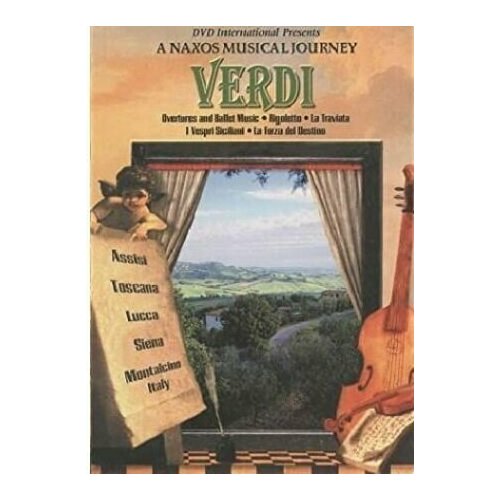 Verdi-Overtures*La Forza Del Destino Rigoletto La Traviata- < Naxos DVD USA (ДВД Видео 1шт) strauss waltzes and polkas musical journey vienna naxos dvd двд видео 1шт no region coding