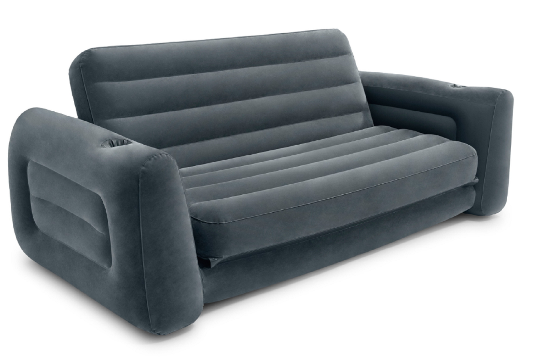 Диван - кровать надувная двуспальная Pull-Out Sofa трансформер 203 х 224 х 66 см, Intex 66552