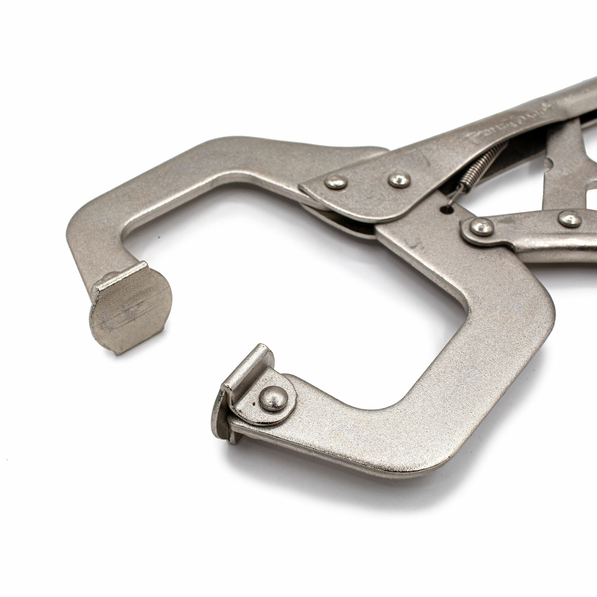 Изображение РемоКолор Зажим ручной с фиксатором увеличенный захват, подвижные губки, 270мм, раскрытие губок до 80мм (34-3-270)