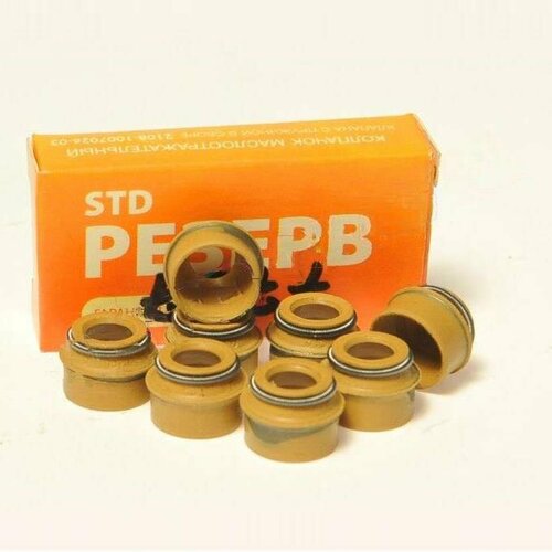 Колпачки маслосъемные ВАЗ 2107,2109,2115, LADA4x4,2123,1118, Калина,2190, Гранта, резерв, 2108-1007026