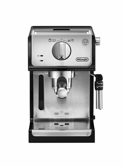 Кофеварка рожковая De'Longhi ECP 35.31, черный/серебристый