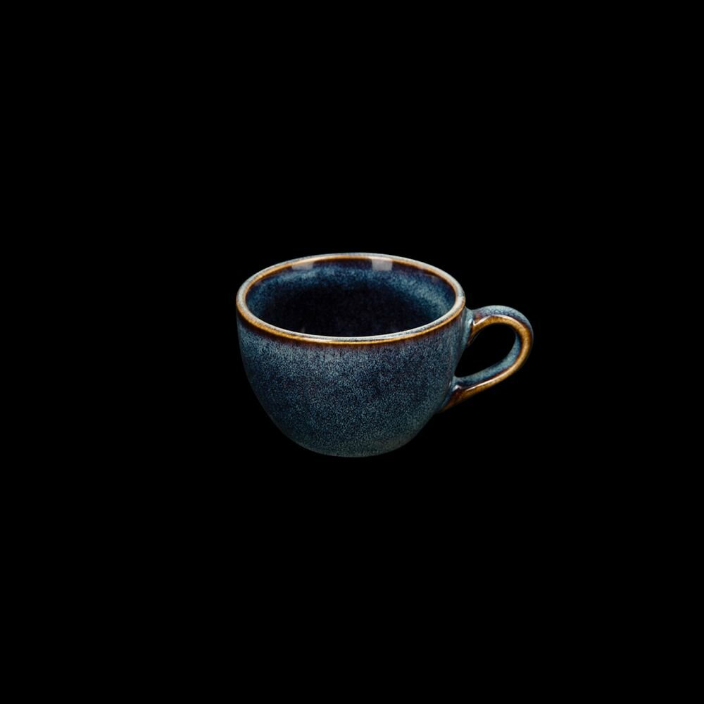 Чашка фарфоровая "Corone Celeste" 85мл кофейная синяя