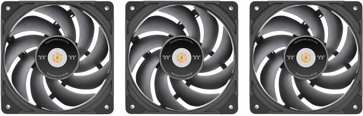 Вентилятор Thermaltake Toughfan EX14 Pro, размер 140x140x25мм (CL-F172-PL14BL-A)