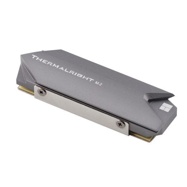 Радиатор для M.2 SSD Thermalright 2280, 75x23х12 мм, серый TR-M.2-2280