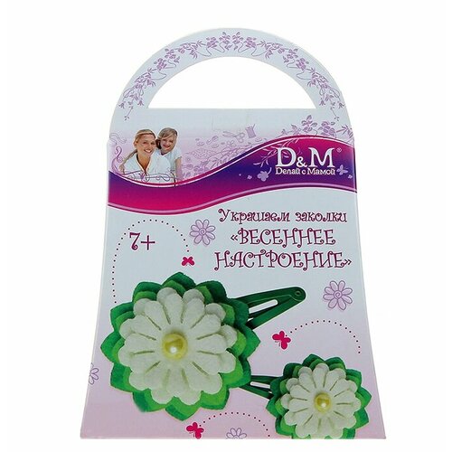 Украшаем заколки Весеннее настроение 430₽