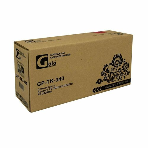 Картридж лазерный GalaPrint GP_TK-340_WC совместимый (Kyocera TK-340 - 1T02J00EUC) черный 12000 стр картридж kyocera tk 8115 12000 стр черный