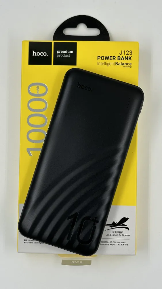 Внешний аккумулятор Hoco J123 10000mAh черный