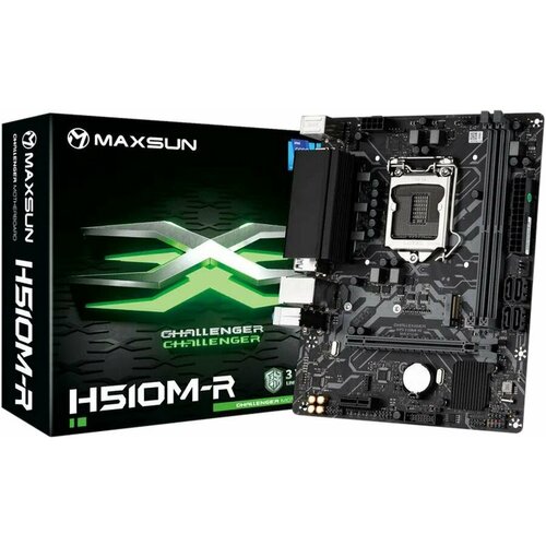 Материнская плата Maxsun H510M-R 718200₽
