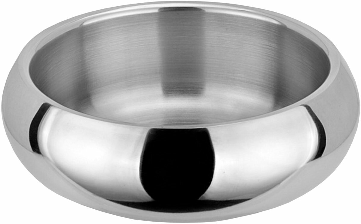 Миска металлическая Mr.Kranch Belly Bowl нержавеющая сталь на резинке 1,2 л NEW