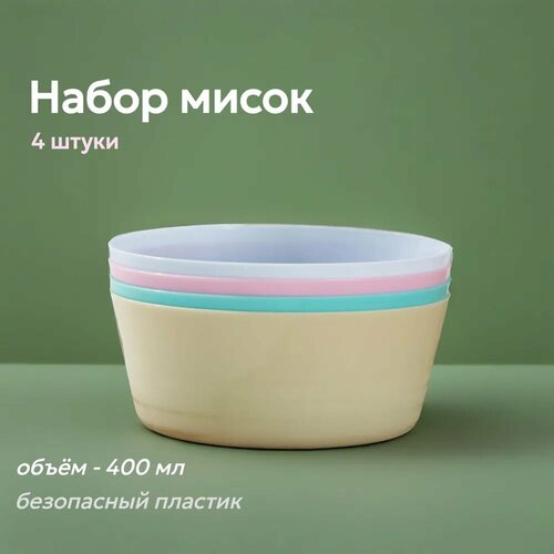 Набор мисок 4 шт 650₽