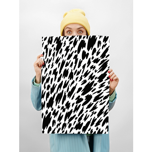 Картина для интерьера на стену 40х50 Чёрные пятна