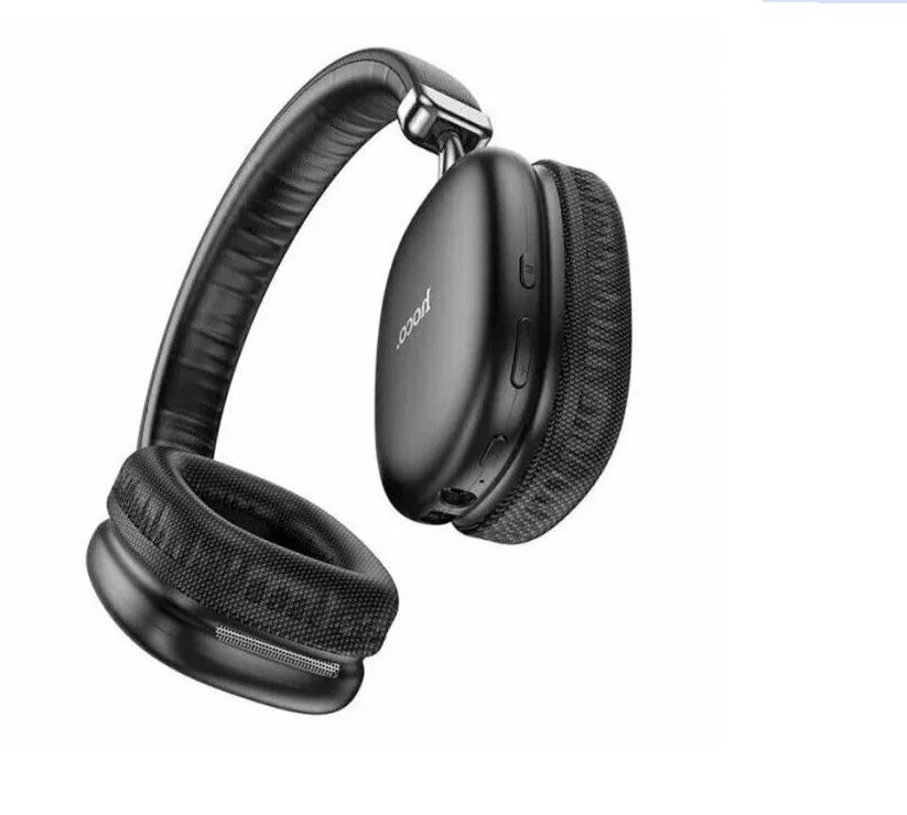Bluetooth-наушники полноразмерные Bluetooth 5.3 800mah Hoco W35 Max Black